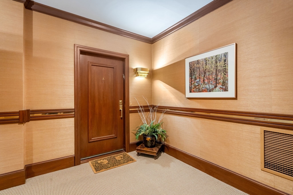 228 Allandale Road, Unit 1A Boston, MA 02467 - Photo 17 of 17 a view of a hallway with closet area