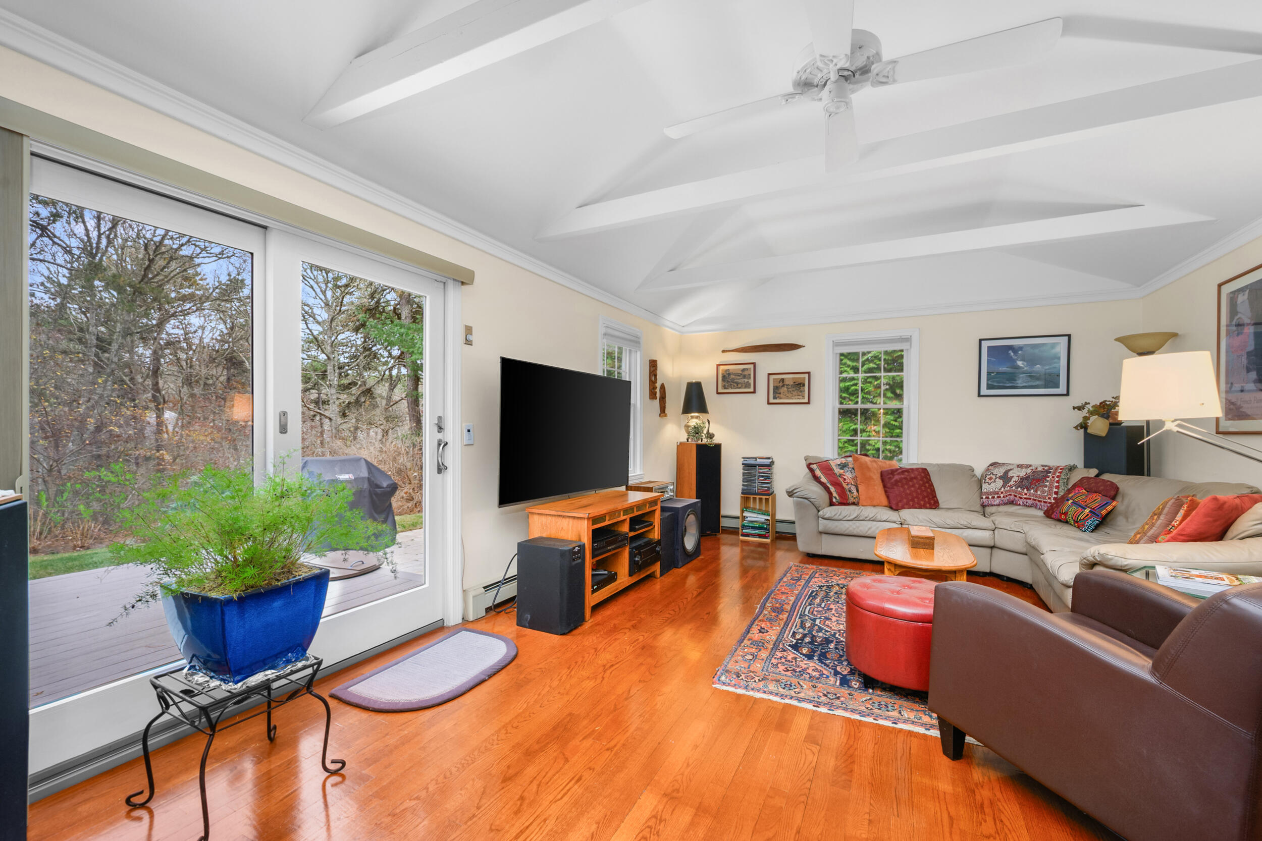 28 Lakeview Avenue Chatham, MA 02633 - Photo 18 of 63 Family Room w/Sliders to Deck