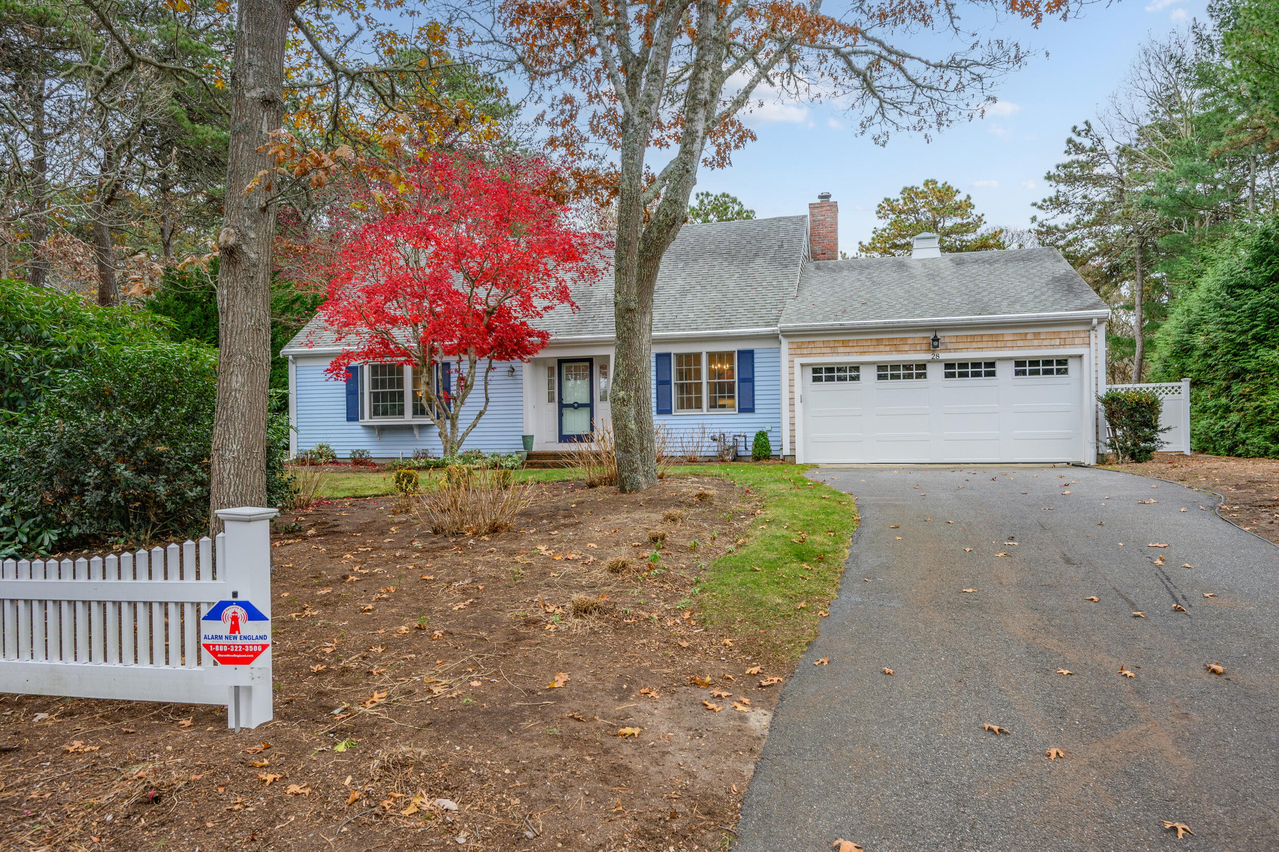 28 Lakeview Avenue Chatham, MA 02633 - Photo 2 of 63 front view of a house with a yard