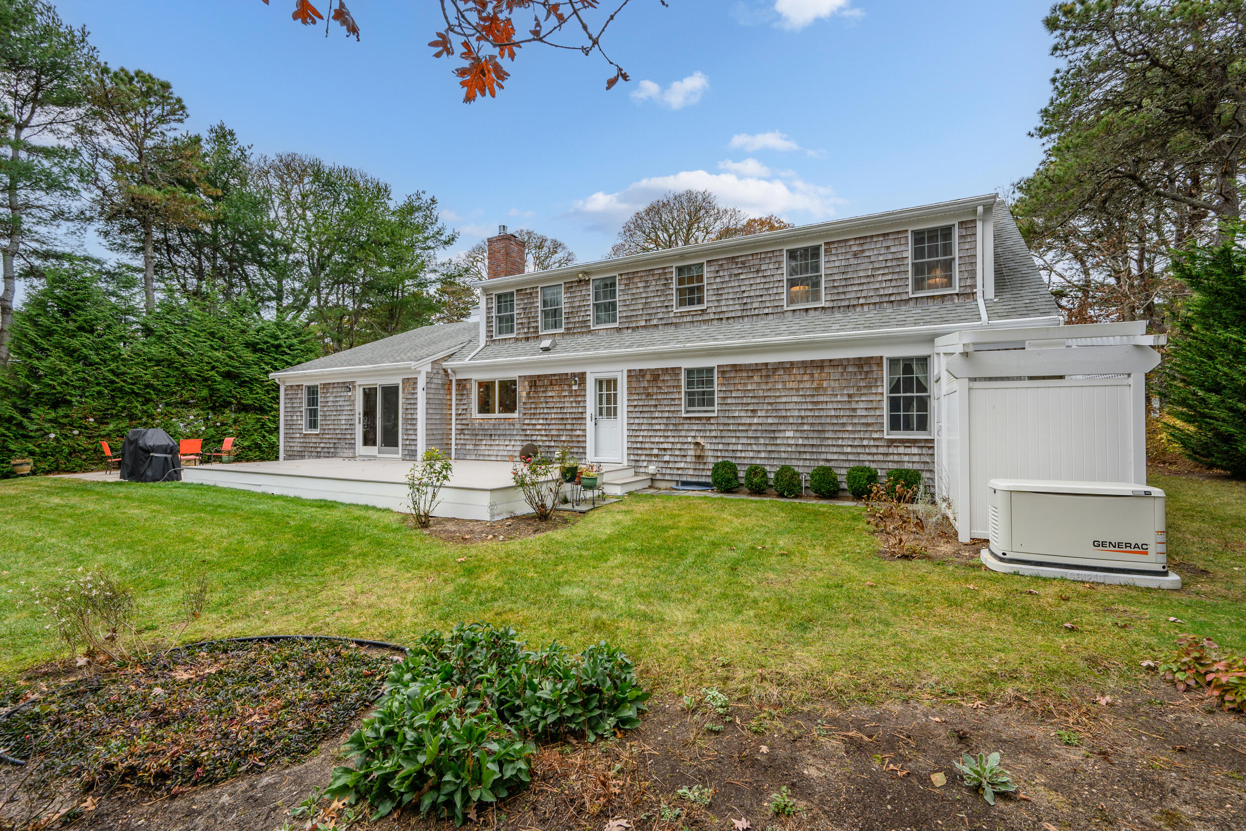 28 Lakeview Avenue Chatham, MA 02633 - Photo 34 of 63 a front view of a house with yard and green space