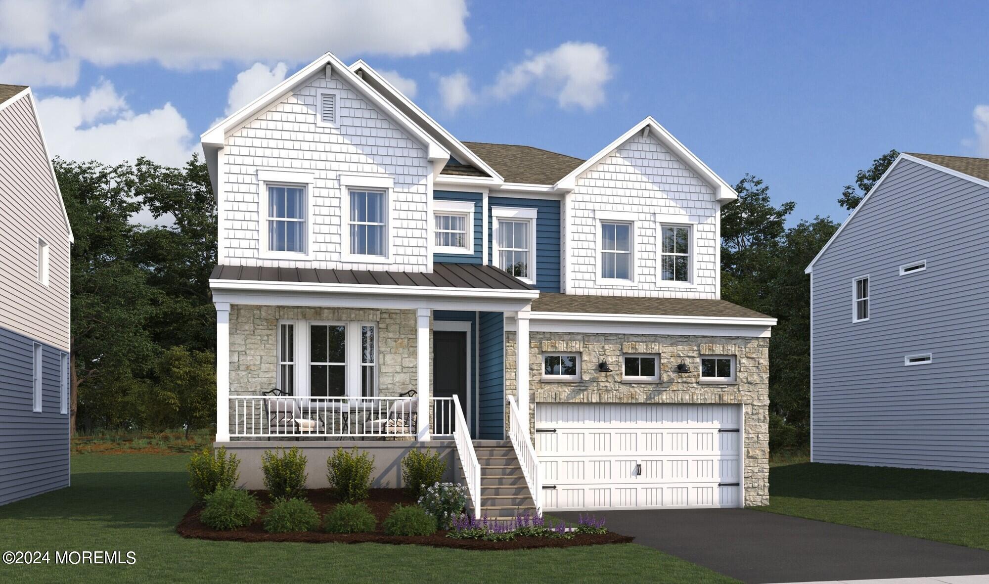 35 Carlisle Court Howell, NJ 07731 - Photo 1 of 14 a front view of a house with a yard