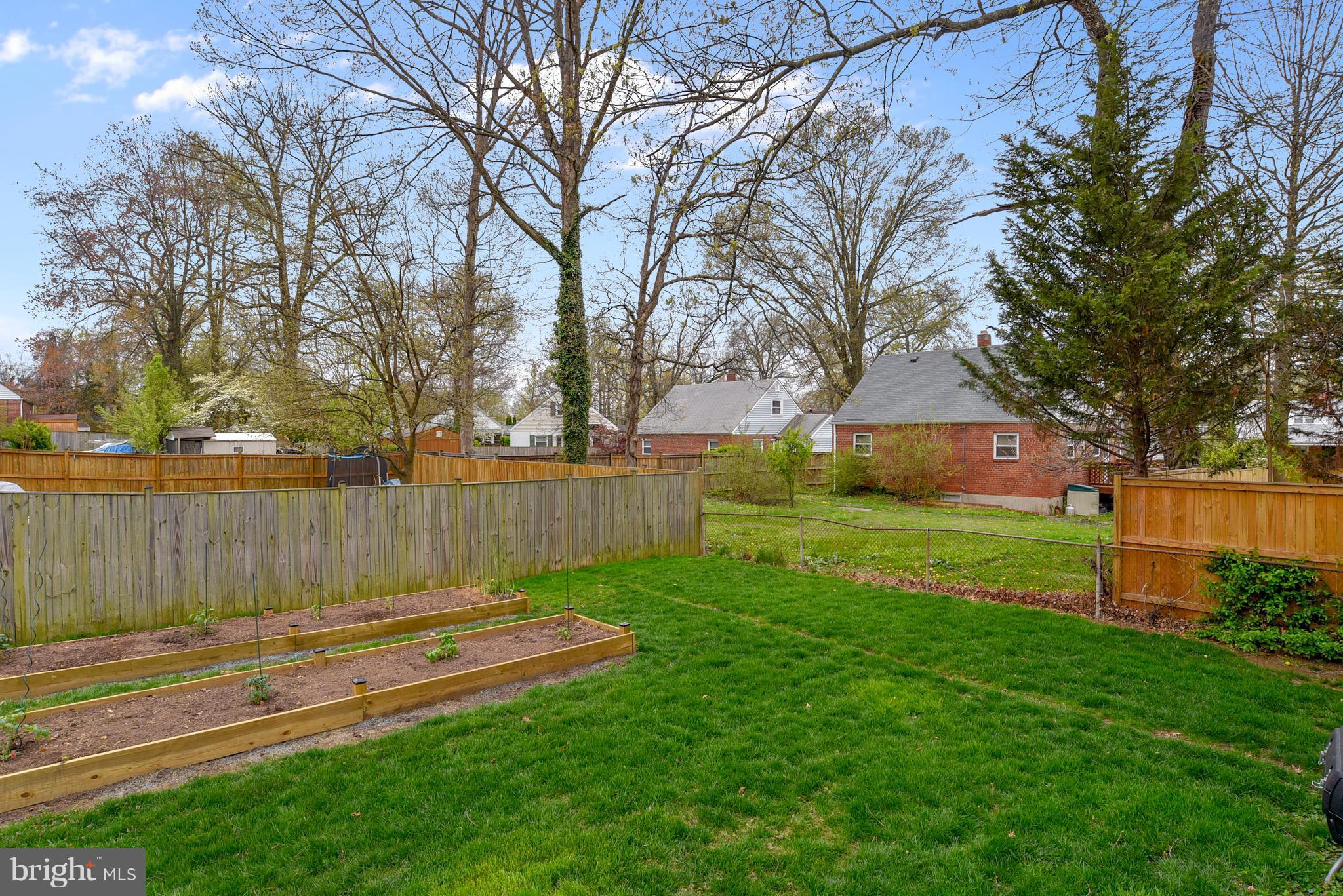 2916 Irvington Road Falls Church, VA 22042 - Photo 25 of 30 Flat backyard is partially fenced