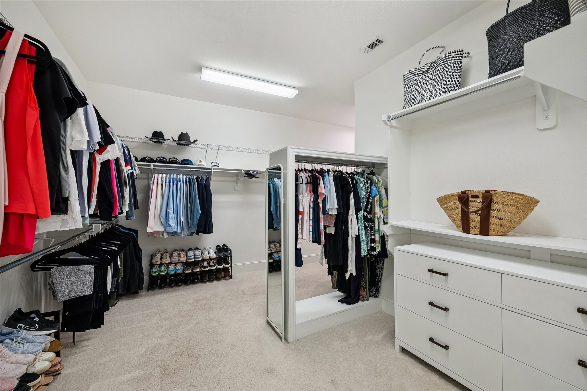 2807 Mayfield Ridge Lane Katy, TX 77494 - Photo 27 of 50 a view of walk in closet with clothes and shoes