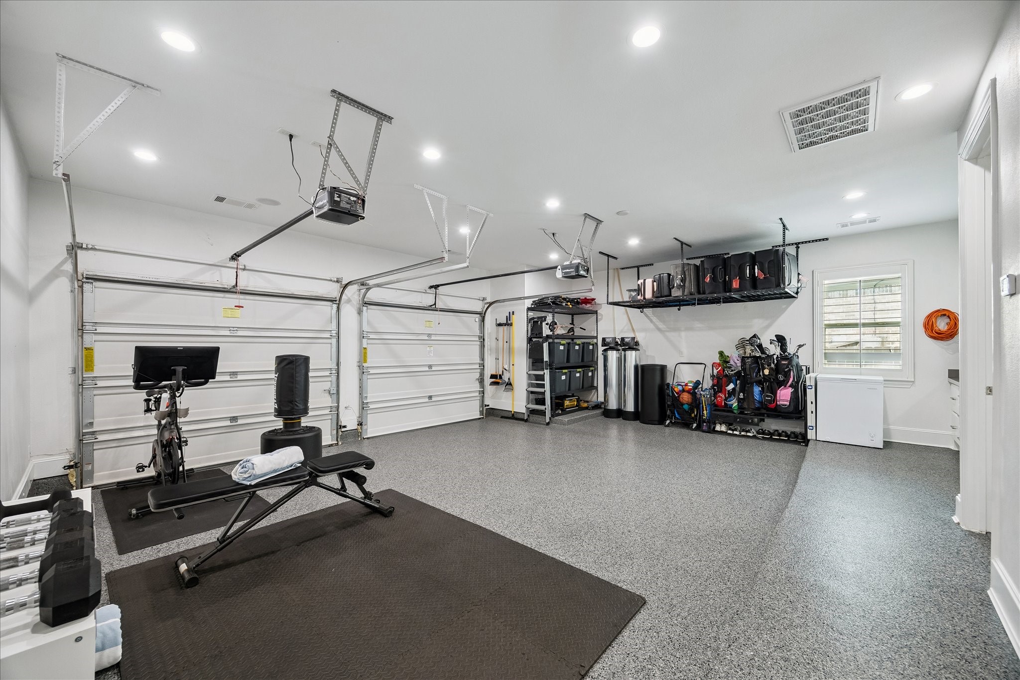 2807 Mayfield Ridge Lane Katy, TX 77494 - Photo 41 of 50 a view of a room with gym equipment