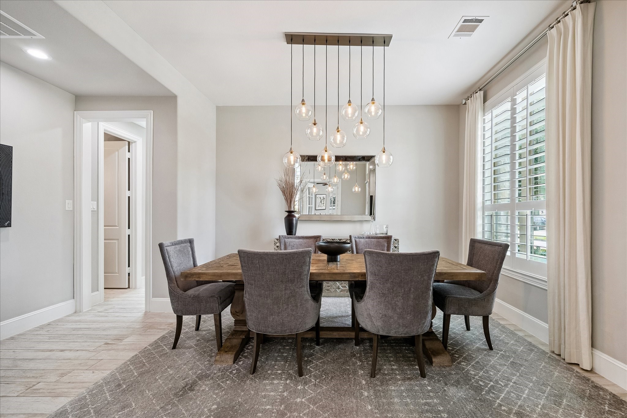 2807 Mayfield Ridge Lane Katy, TX 77494 - Photo 6 of 50 a view of a dining room with furniture and a window