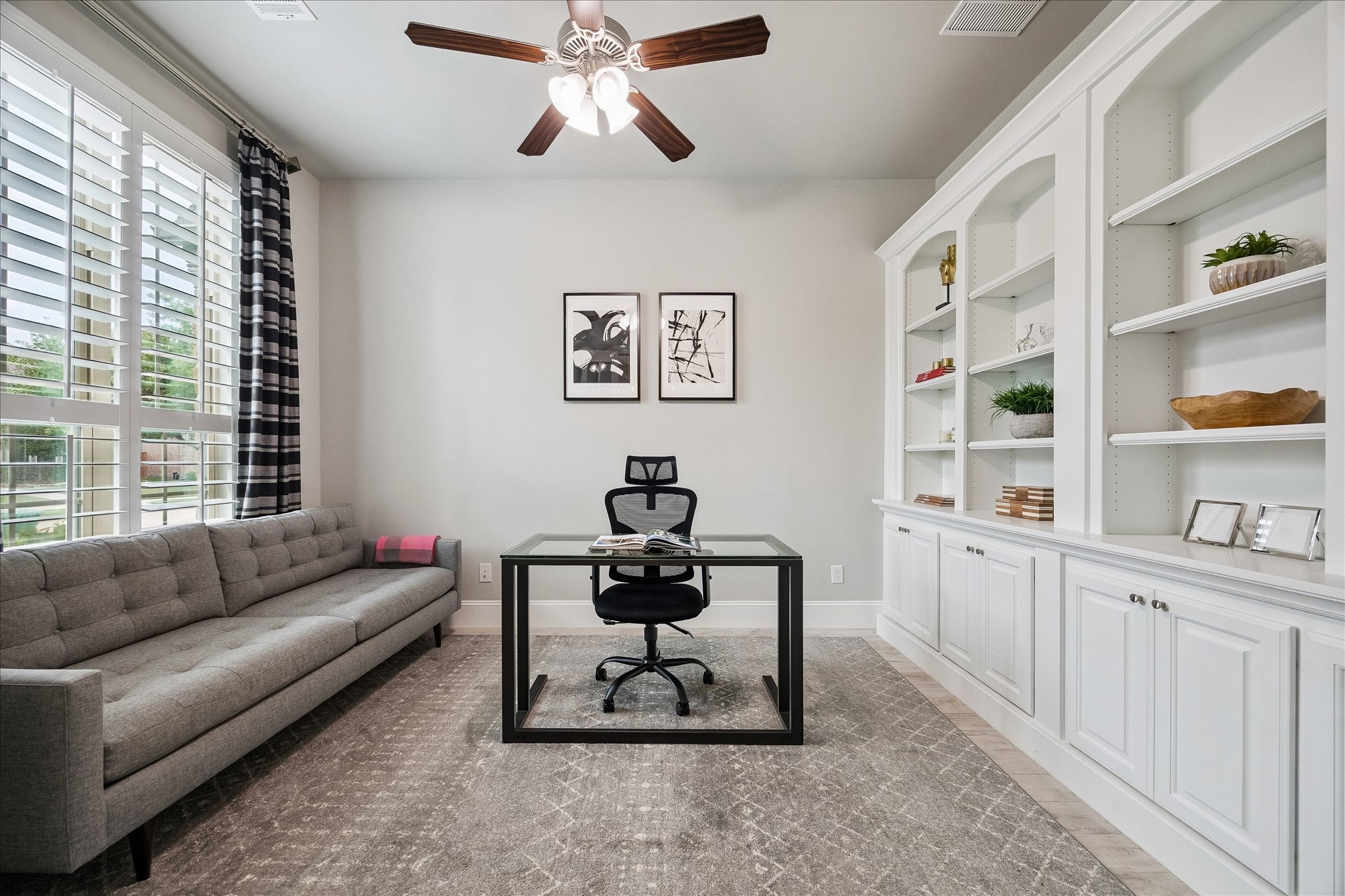 2807 Mayfield Ridge Lane Katy, TX 77494 - Photo 7 of 50 a living room with furniture a chandelier and a window