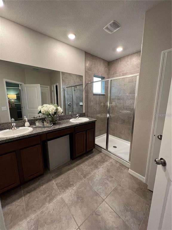 31657 Blue Passing Loop Wesley Chapel, FL 33545 - Photo 3 of 5 a bathroom with a tub sink and mirror