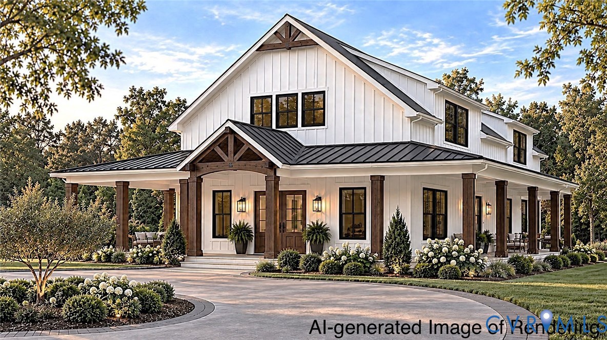 13545 Old Telegraph Road Providence Forge, VA 23140 - Photo 1 of 6 Board and batten exterior with dark trim windows