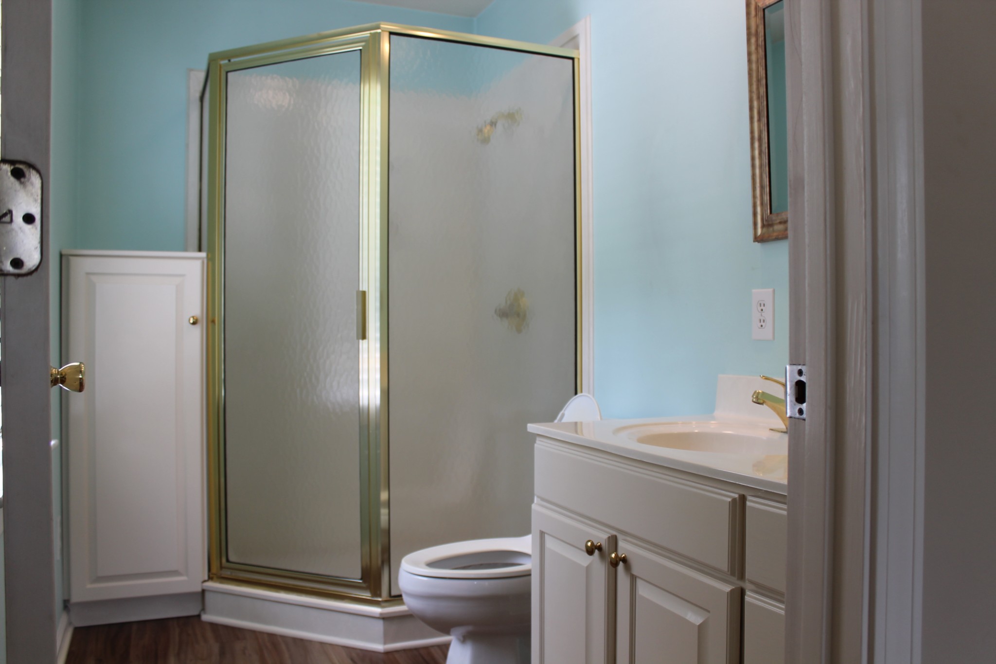 207 Battle Avenue Franklin, TN 37064 - Photo 28 of 67 a bathroom with a sink a toilet and shower