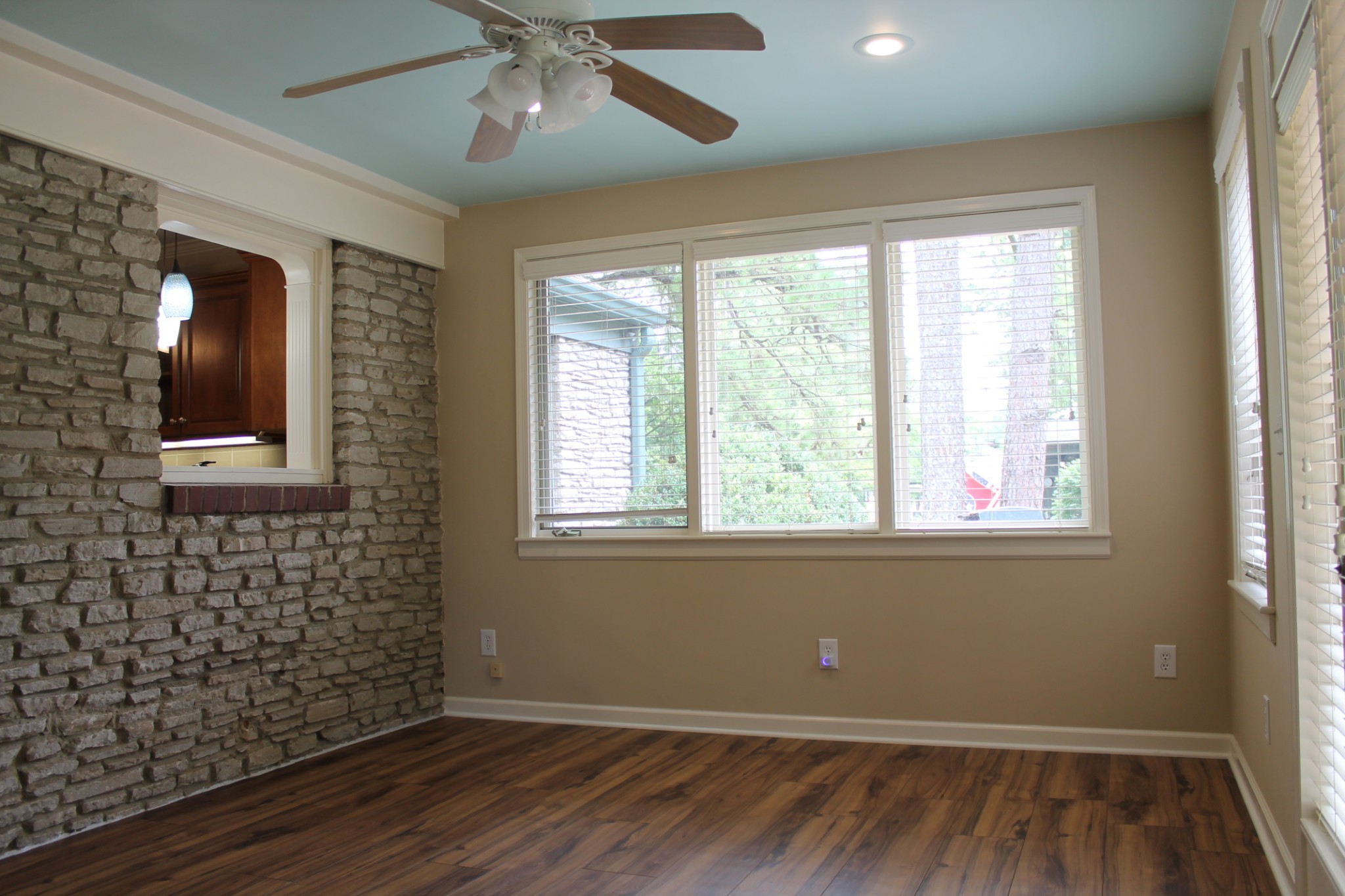 207 Battle Avenue Franklin, TN 37064 - Photo 29 of 67 a view of an empty room with wooden floor and a window