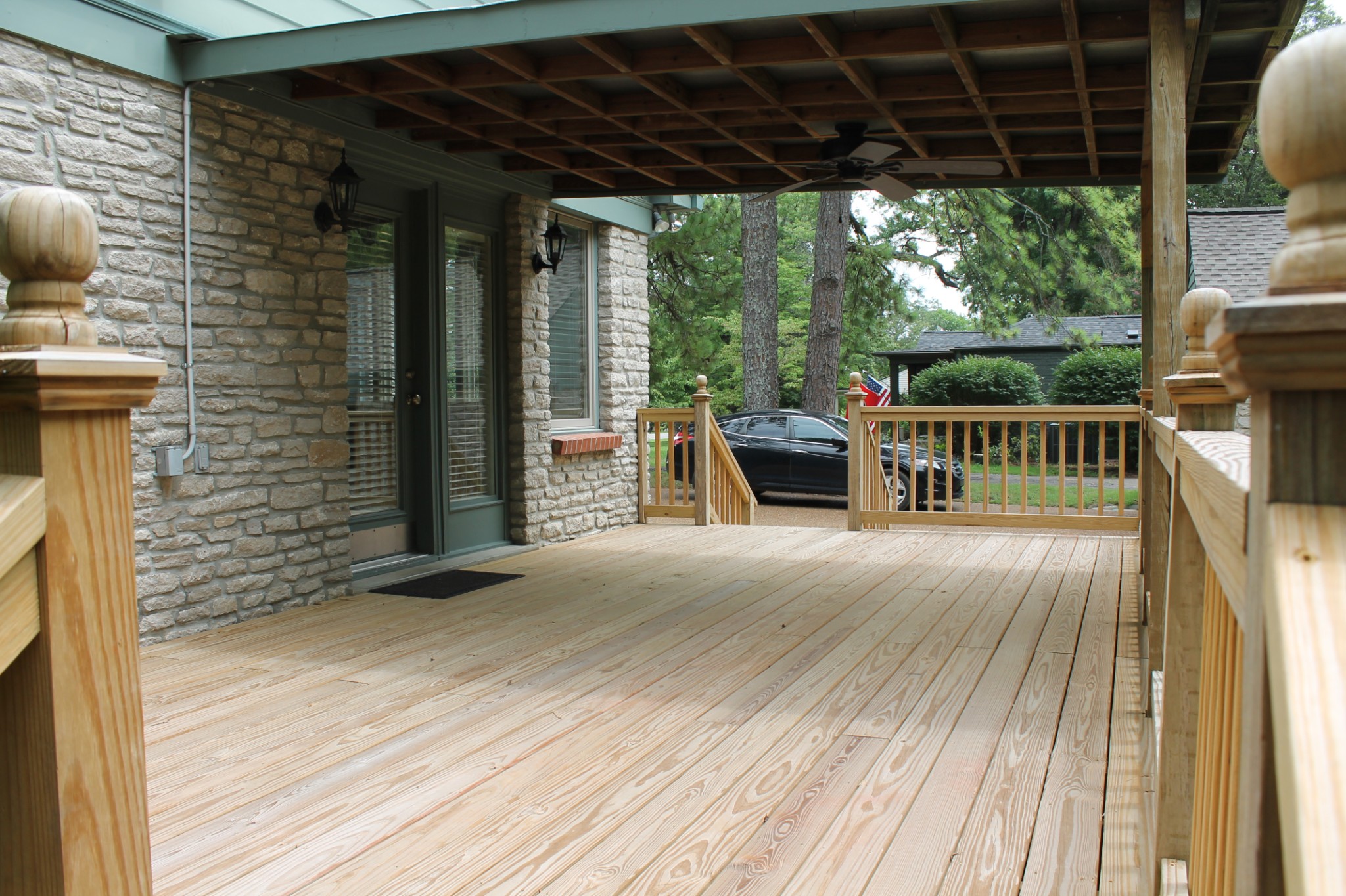 207 Battle Avenue Franklin, TN 37064 - Photo 7 of 67 a view of a porch with wooden floor