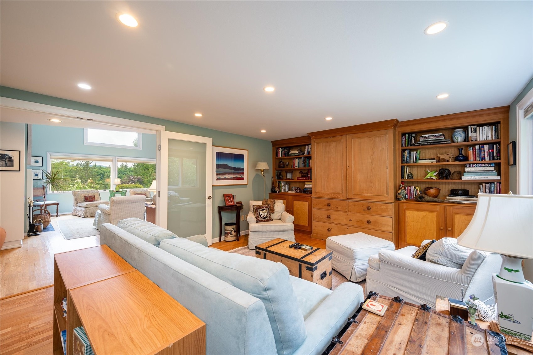 1835 High Noon Road Bellingham, WA 98226 - Photo 22 of 40 a living room with furniture and a large window