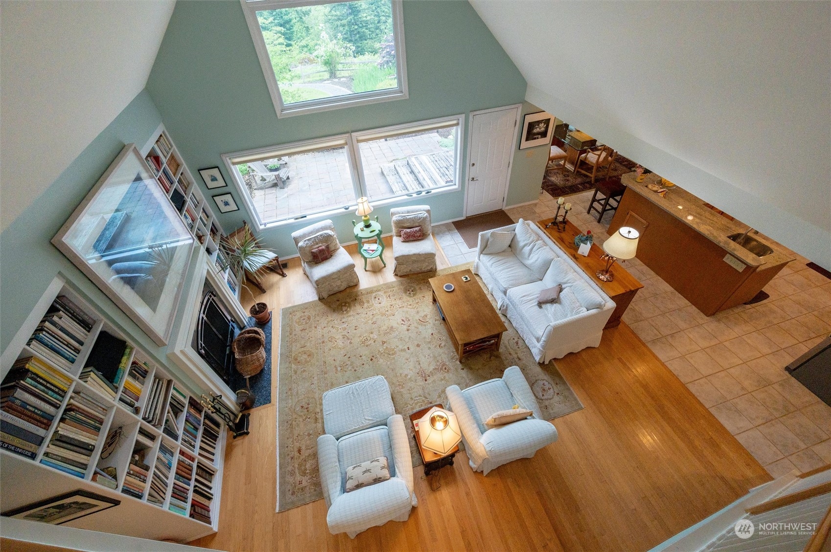 1835 High Noon Road Bellingham, WA 98226 - Photo 27 of 40 a view of living room with furniture and wooden floor