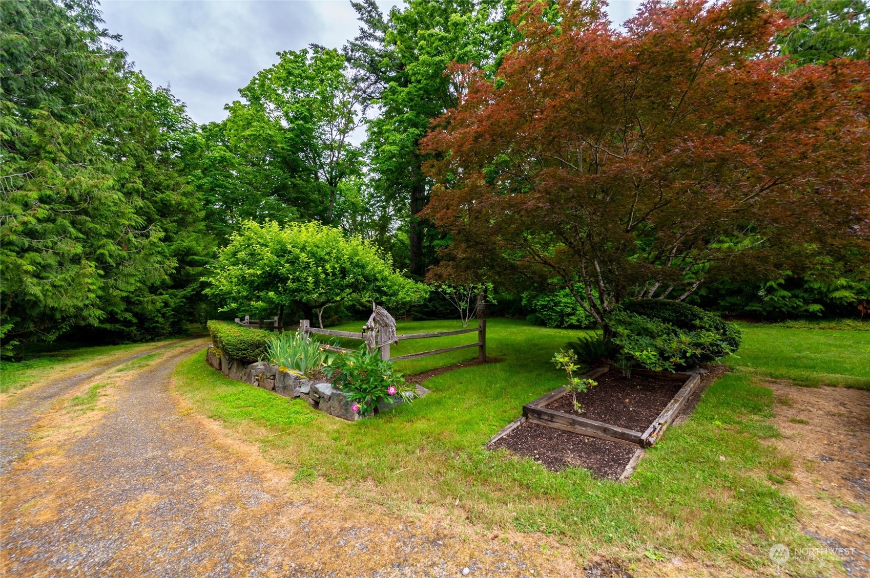 1835 High Noon Road Bellingham, WA 98226 - Photo 39 of 40 a view of a backyard with swimming pool