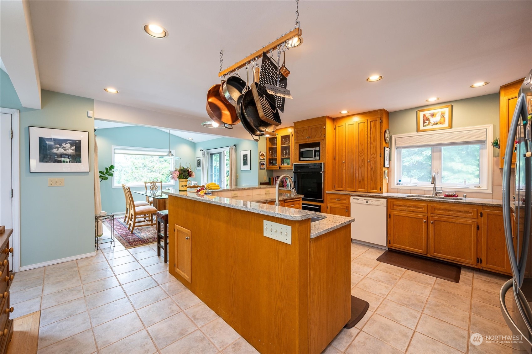 1835 High Noon Road Bellingham, WA 98226 - Photo 10 of 40 a kitchen with stainless steel appliances granite countertop a sink and cabinets