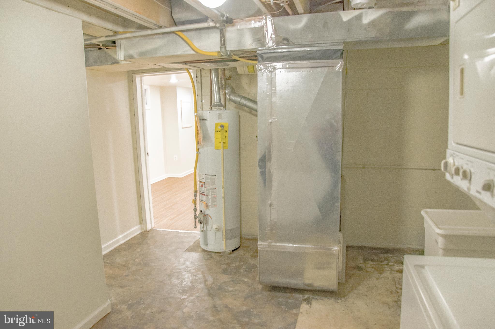 6961 Brookmill Road Baltimore, MD 21215 - Photo 22 of 26 Basement Laundry/Utility Room