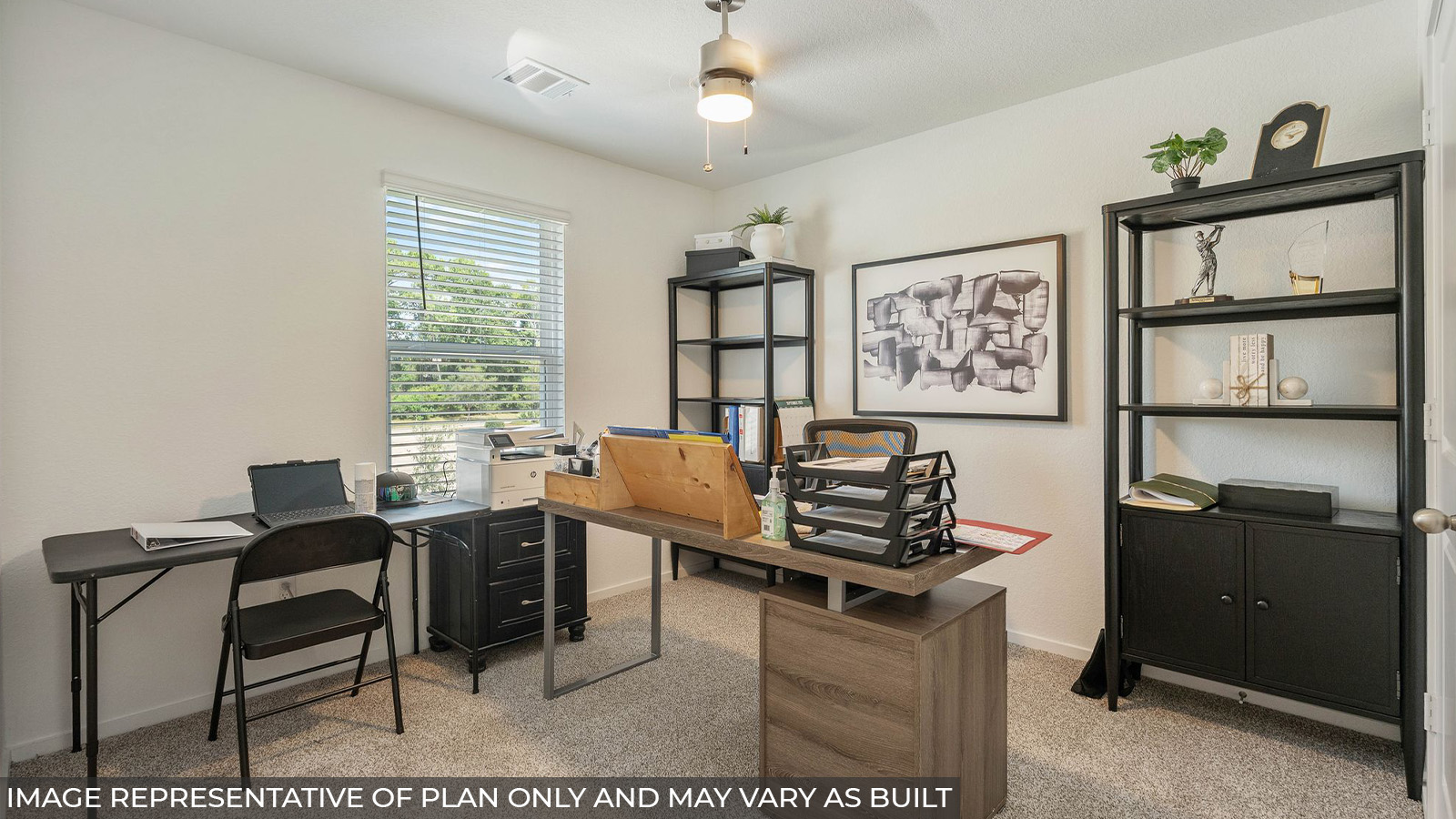 232 Flying Tigers Trail Jarrell, TX 76537 - Photo 20 of 22 a view of a workspace with furniture