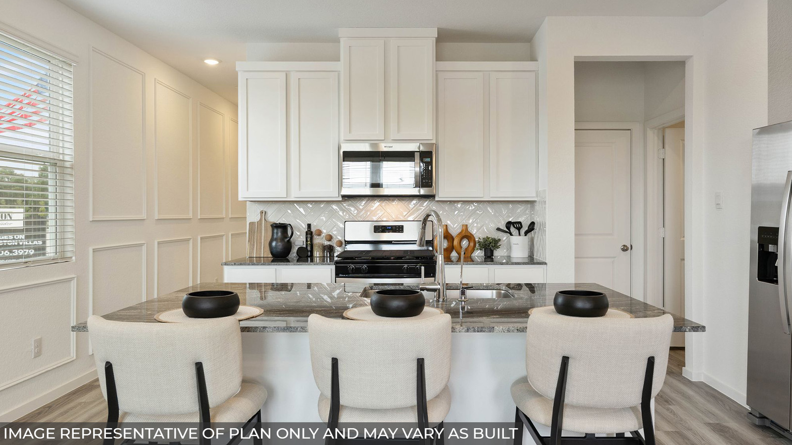 232 Flying Tigers Trail Jarrell, TX 76537 - Photo 4 of 22 a kitchen with dining table and chairs