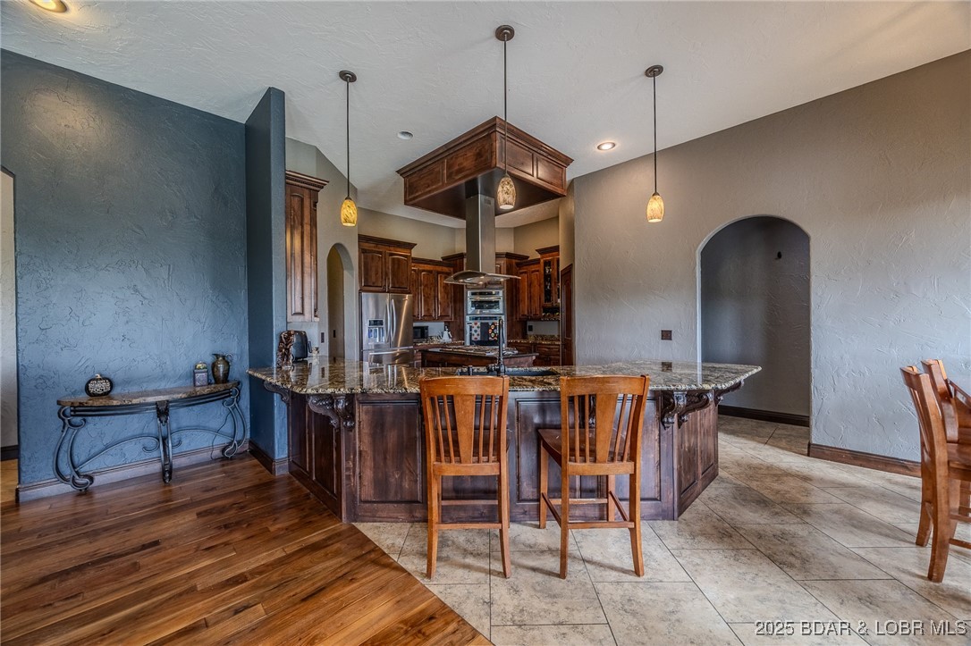 50 Go Ye Ranch Road Brumley, MO 65017 - Photo 7 of 45 Recessed overhead light, pendant lighting over the
