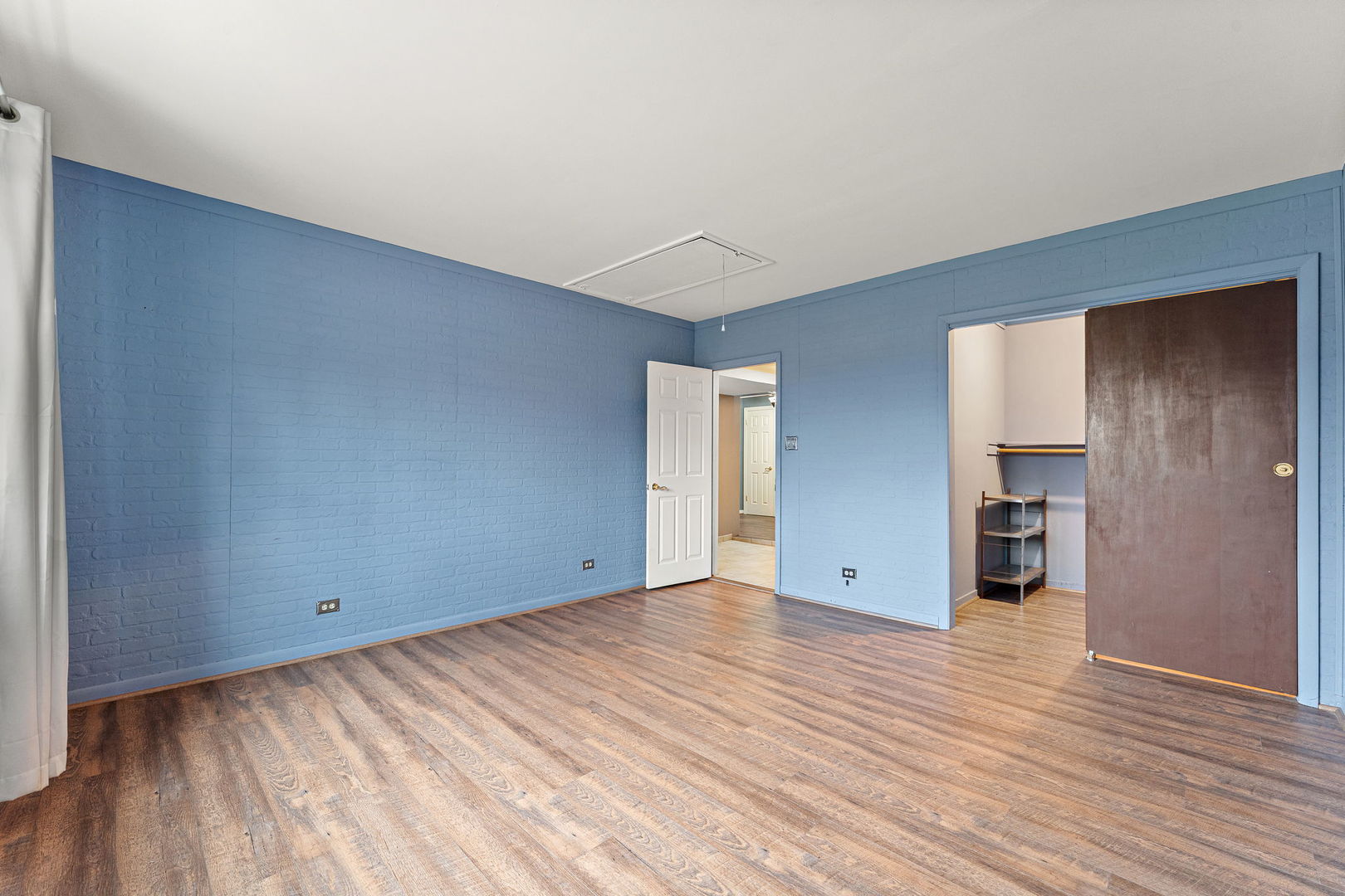 3520 Jackson Street Lansing, IL 60438 - Photo 16 of 22 a view of empty room with wooden floor and stairs