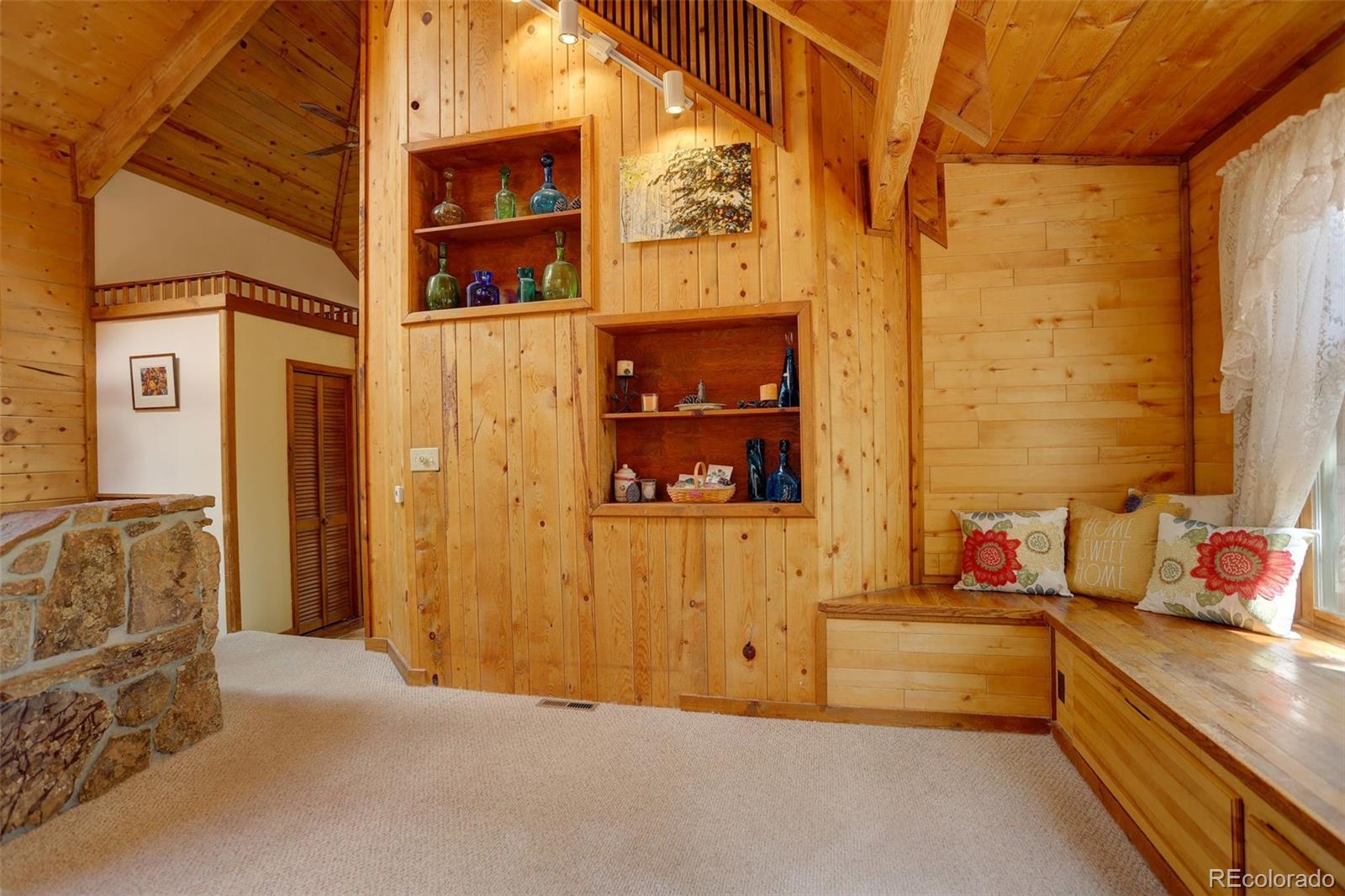 77 East Crosscut Road Bailey, CO 80421 - Photo 9 of 43 a bathroom with a tub sink and mirror