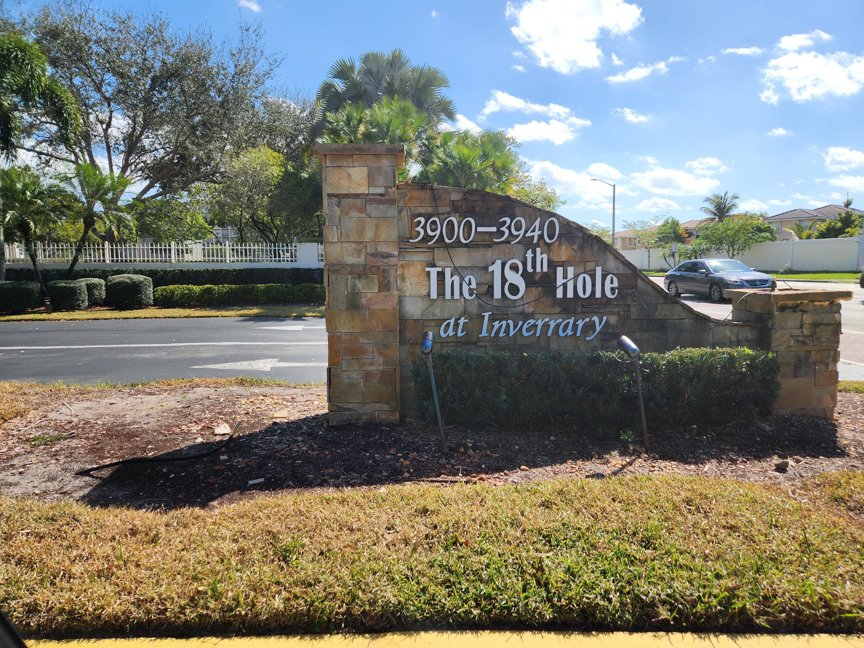 3940 Inverrary Boulevard, Unit 302 Lauderhill, FL 33319 - Photo 19 of 22 Entrance to Community