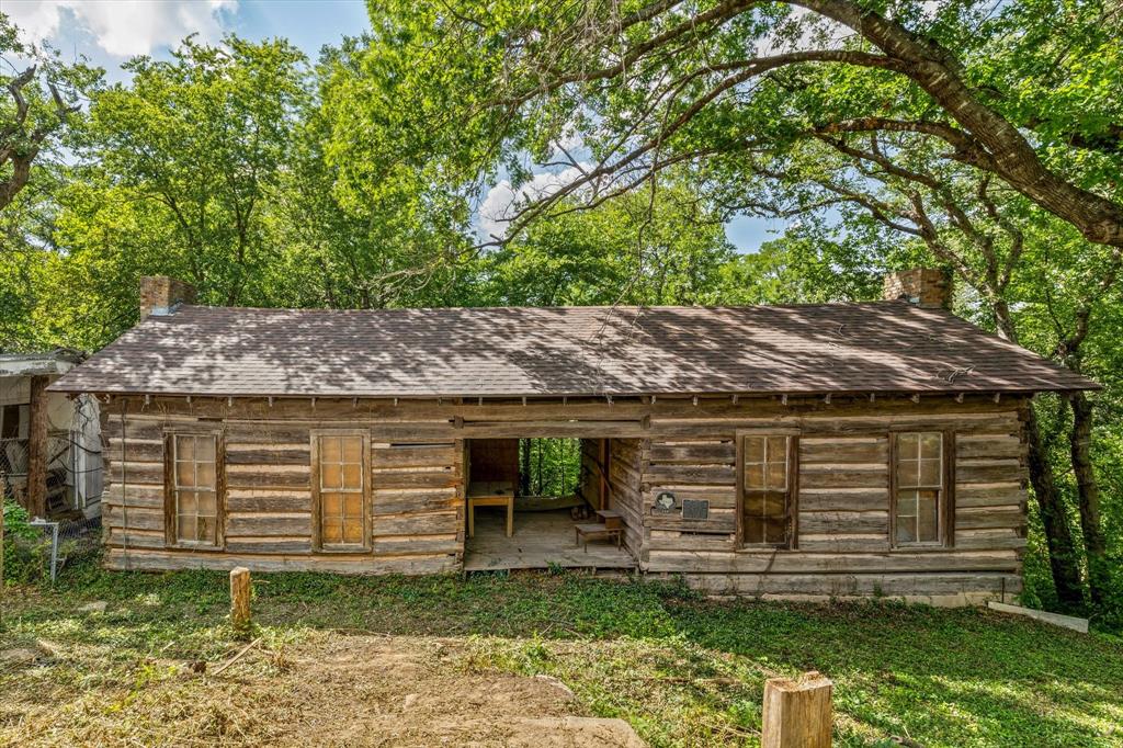 421 Rice Avenue Waco, TX 76708 - Photo 20 of 22 Historic Hoyle Cabin that was originally built in Rusk County in 1858.