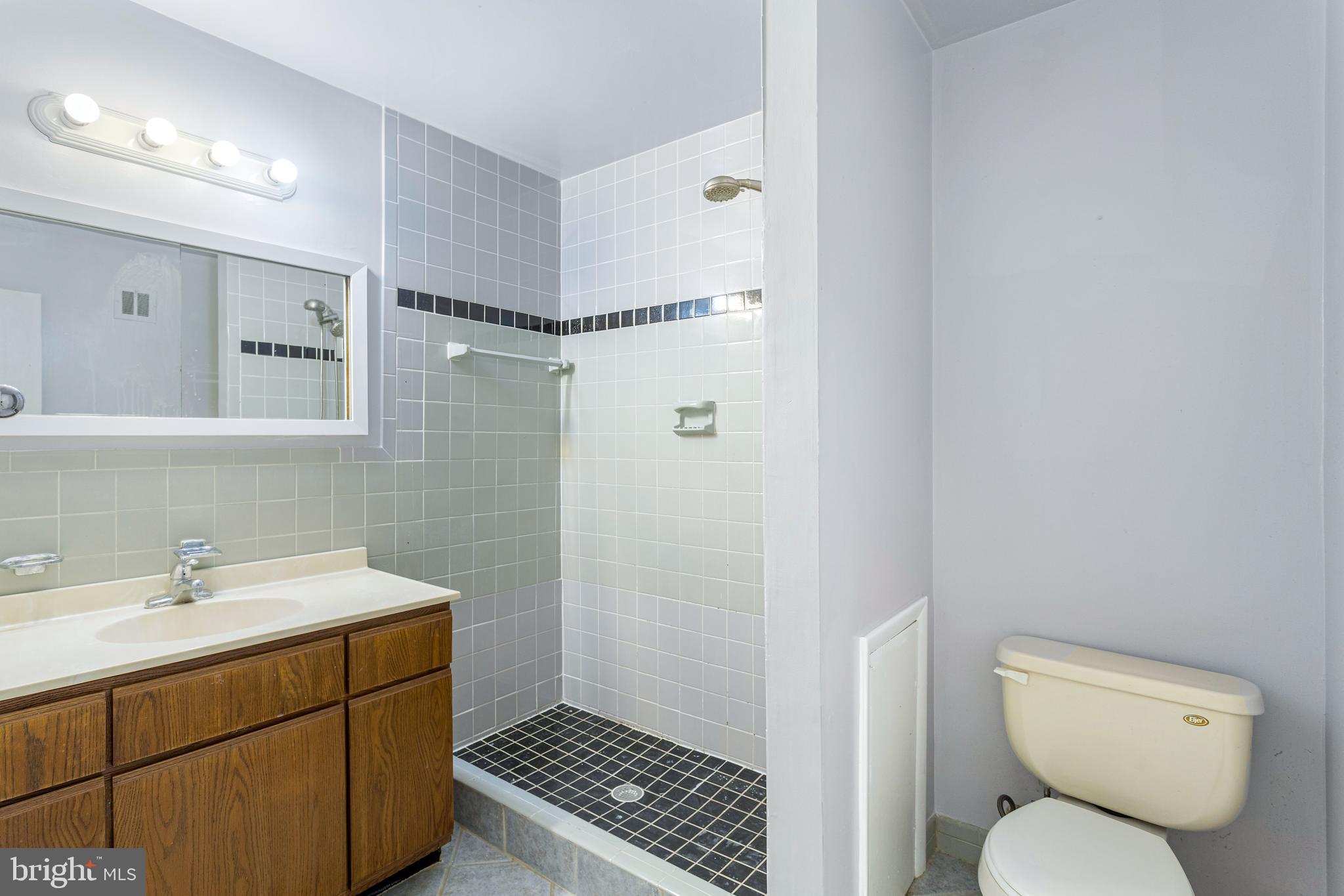 6503 Friars Court Bethesda, MD 20817 - Photo 34 of 48 a bathroom with a sink toilet and shower