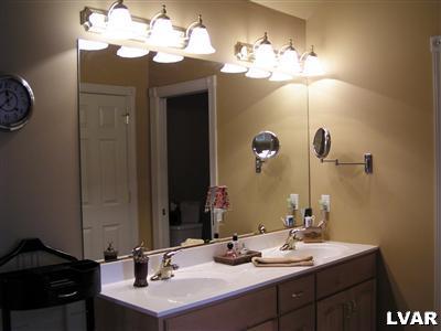 778 Lahr Road Nazareth, PA 18064 - Photo 26 of 36 a bathroom with a sink and a mirror
