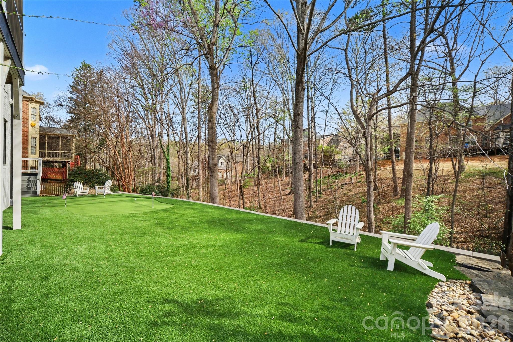 6008 Alexa Road Charlotte, NC 28277 - Photo 43 of 46 a view of a park with large trees