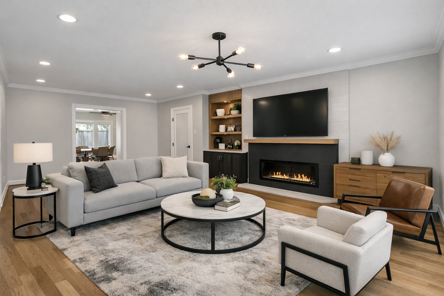 3215 Milburn Street Houston, TX 77021 - Photo 12 of 32 Living room rendering