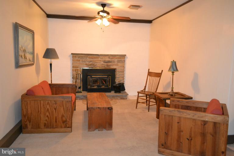 120 Highland Road Westminster, MD 21157 - Photo 10 of 30 Lower Level Family Room w/ wood stove