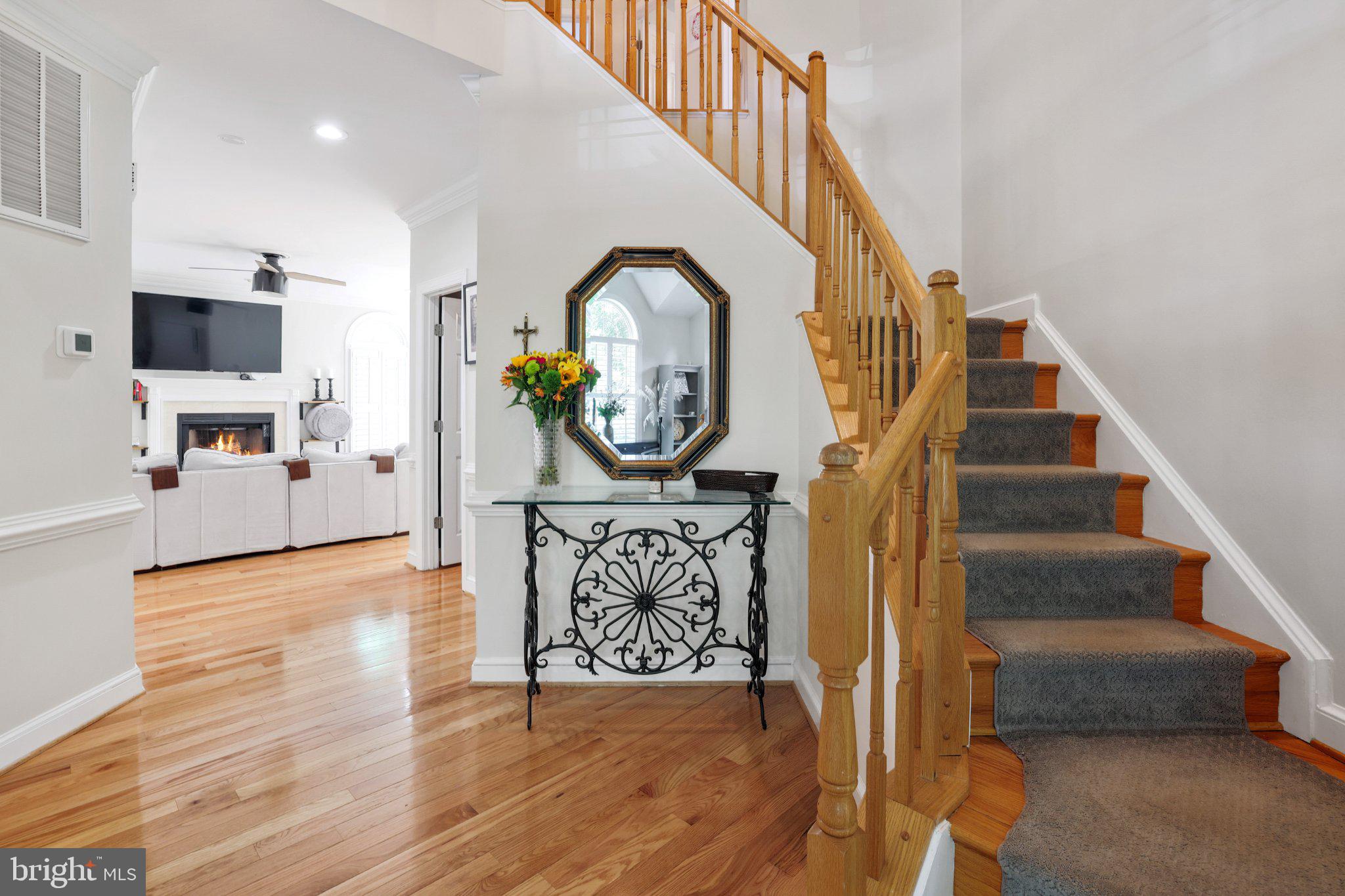 6732 Churchill Road McLean, VA 22101 - Photo 29 of 61 Inviting entryway with elegant staircase.