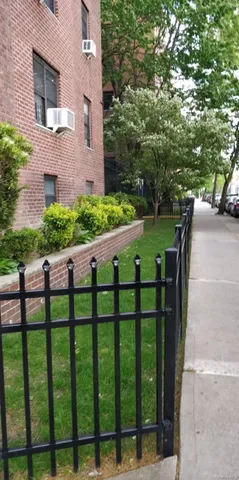 a view of a wooden fence