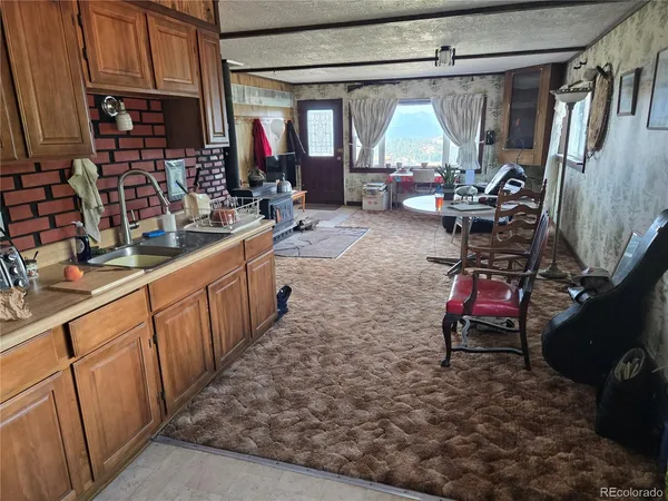 a room with musical instruments