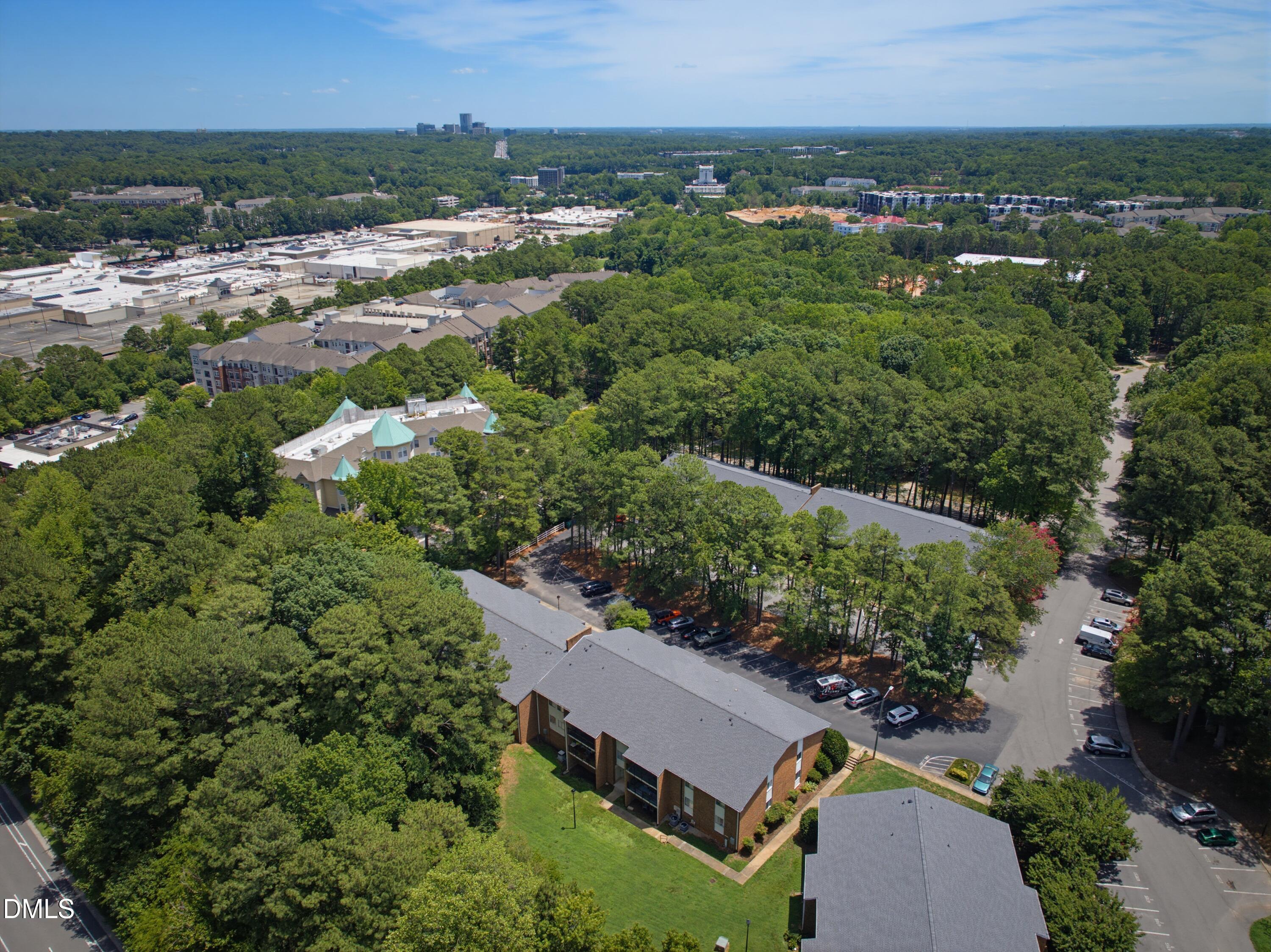 4709 Edwards Mill Road, Unit E Raleigh, NC 27612 - Photo 25 of 25 Aerial