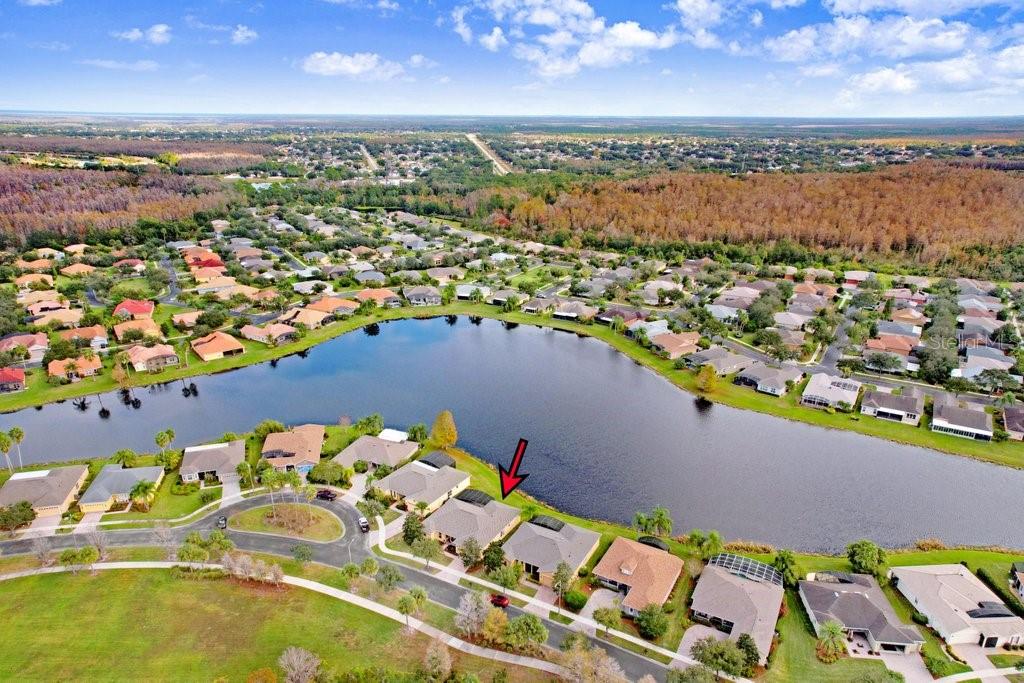 699 Glendora Road Kissimmee, FL 34759 - Photo 51 of 56 an aerial view of a houses with outdoor space