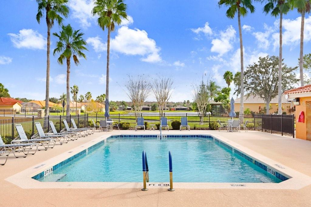 699 Glendora Road Kissimmee, FL 34759 - Photo 54 of 56 a view of swimming pool with outdoor seating