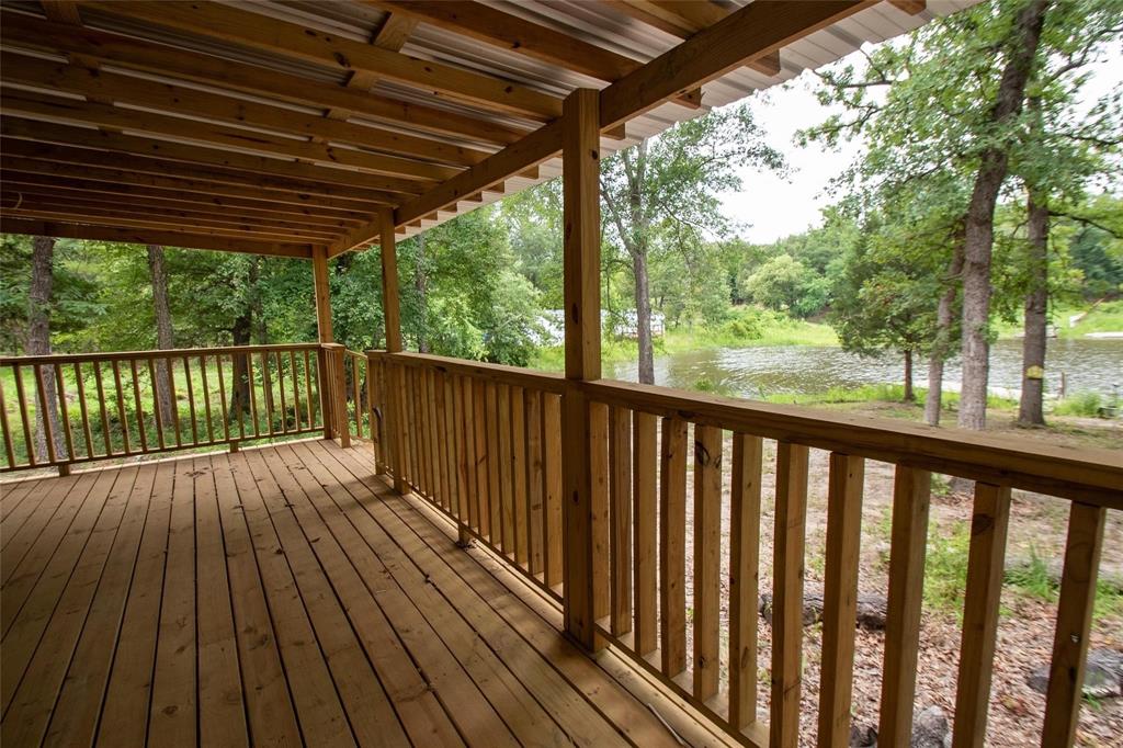 111 Ridgewood Lane Murchison, TX 75778 - Photo 11 of 36 another view of back porch