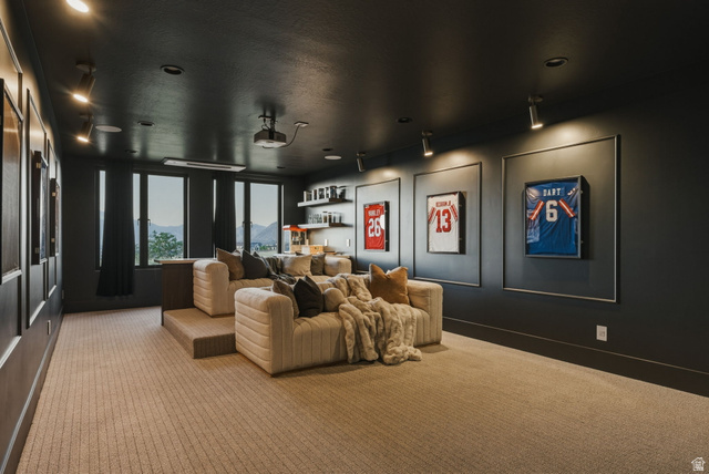 923 North Emery Lane Elk Ridge, UT 84651 - Photo 74 of 101 Dedicated media room with tiered seating