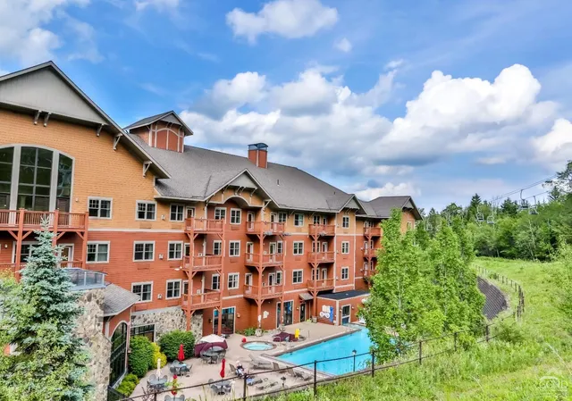 a aerial view of a house