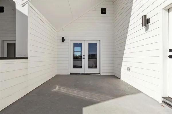 a view of a balcony