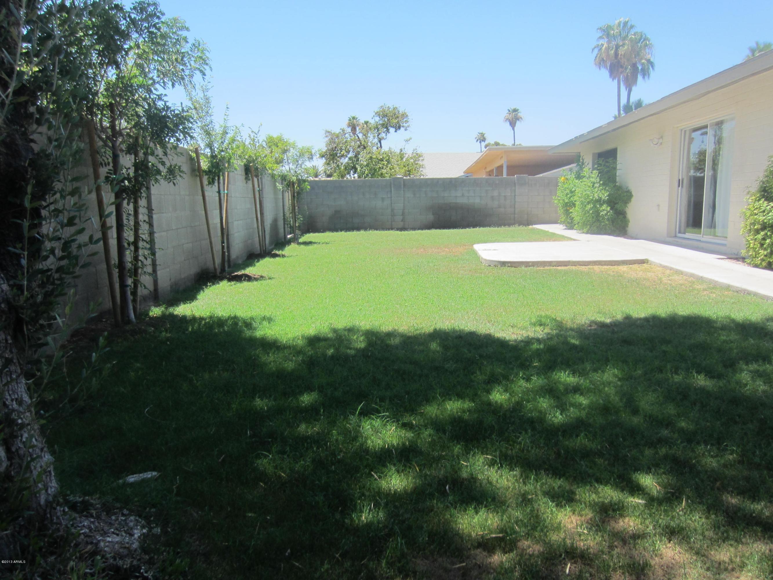 3719 South Elm Street Tempe, AZ 85282 - Photo 28 of 30 3719 S Elm Street back yard