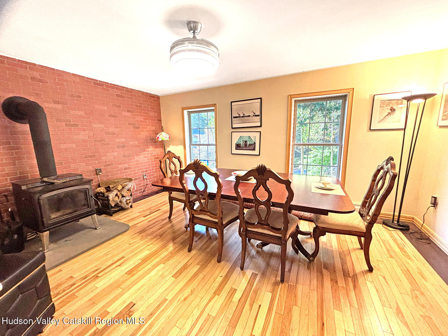 14 Park Road Chichester, NY 12416 - Photo 7 of 37 a dining room with furniture and wooden floor