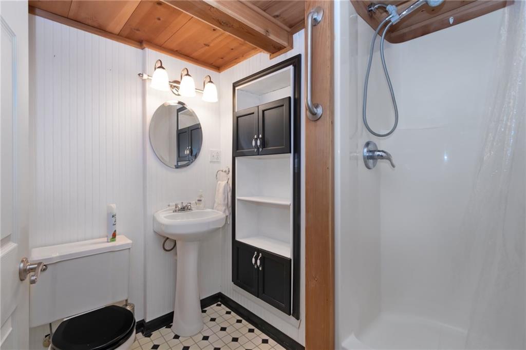 1644 Old Brodhead Road Monaca, PA 15061 - Photo 14 of 22 Very nice full bath in the lower level- ideal when entertaining.