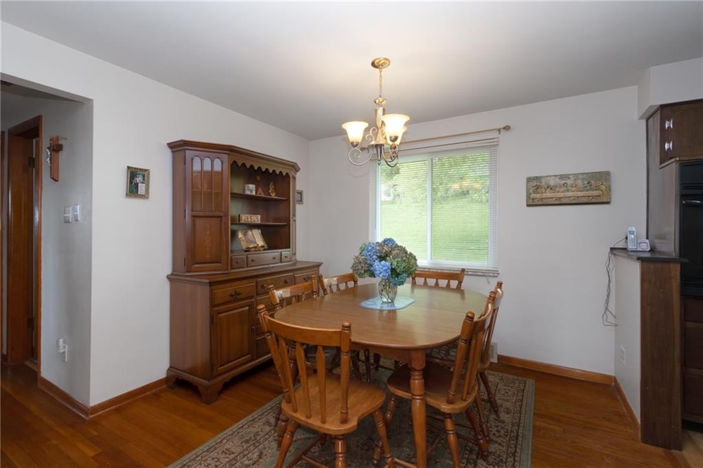 Spacious Dining Room is central to the main floor
