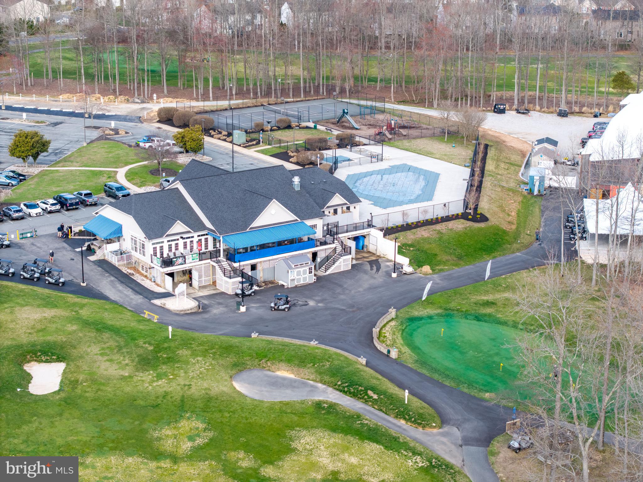 169 Thomas Jefferson Terrace Elkton, MD 21921 - Photo 62 of 64 an aerial view of a house with a swimming pool