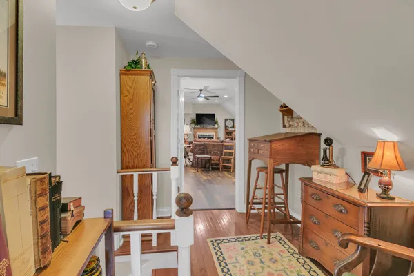 view of living room with furniture and a flat screen tv
