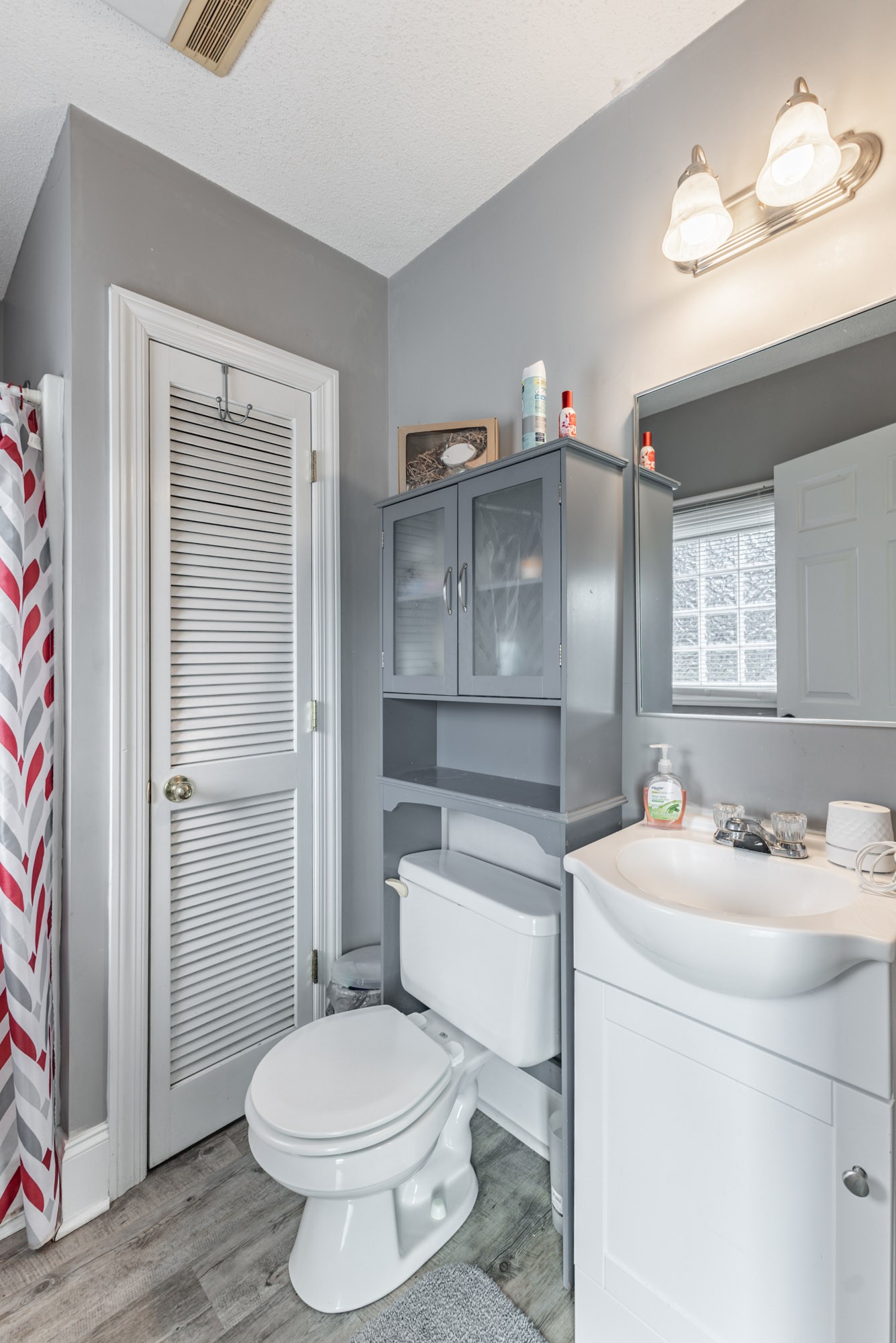 61 Eastridge Road Fayetteville, TN 37334 - Photo 22 of 42 a bathroom with a sink toilet and shower