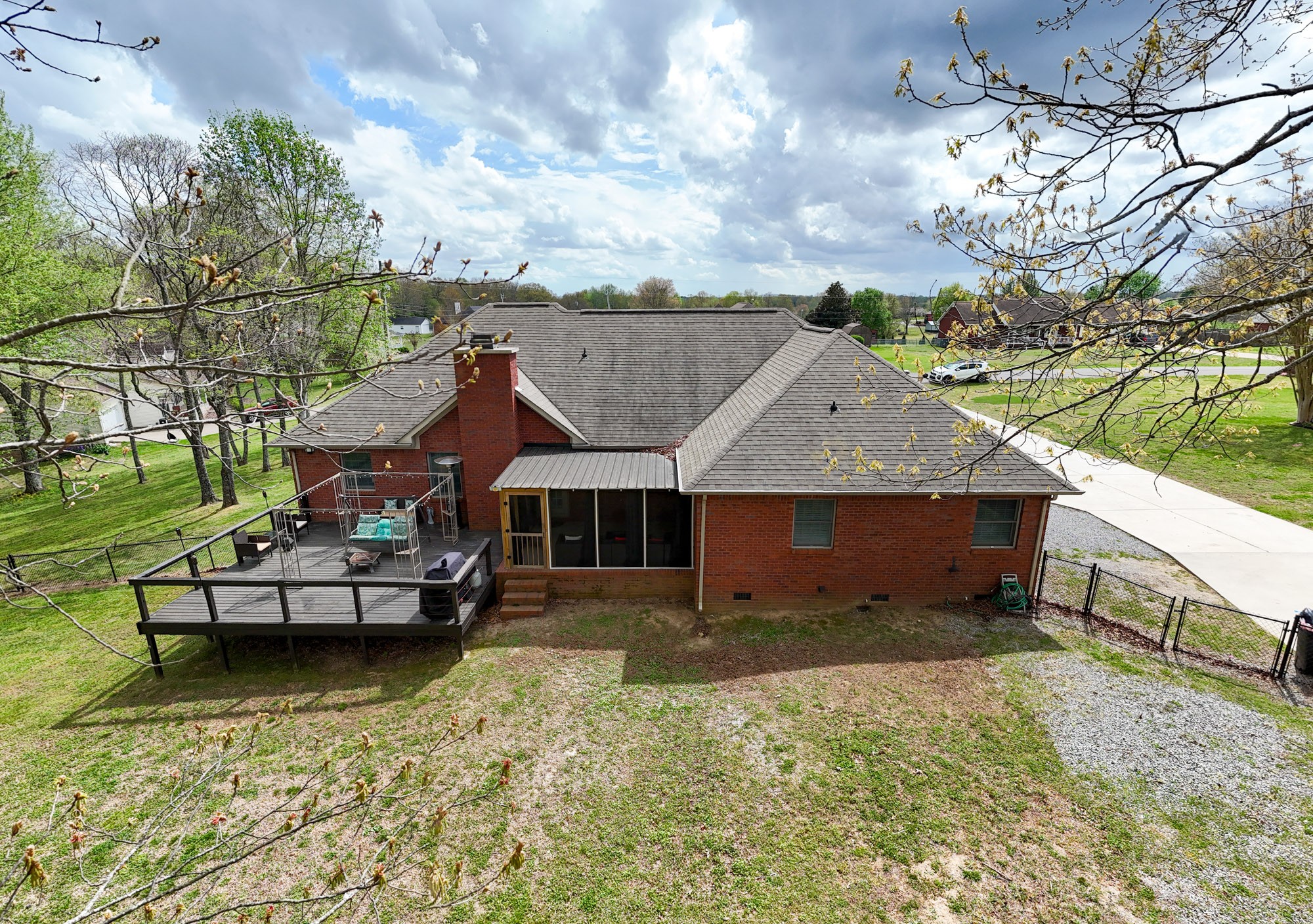 61 Eastridge Road Fayetteville, TN 37334 - Photo 29 of 42 an aerial view of a house with garden